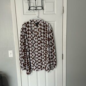 Ashley Stewart Women’s Tie Blouse